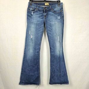 BKE Denim Star Stretch Bootcut Jeans 29x31.5 Distressed